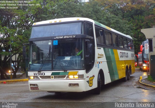 Empresa Gontijo de Transportes 11310 na cidade de São Paulo, São Paulo, Brasil, por Roberto Teixeira. ID da foto: 4345984.