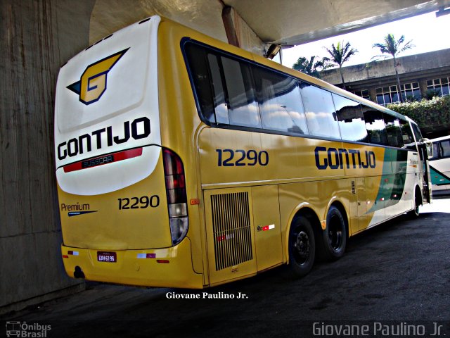 Empresa Gontijo de Transportes 12290 na cidade de Belo Horizonte, Minas Gerais, Brasil, por Giovane Paulino Júnior. ID da foto: 4347730.