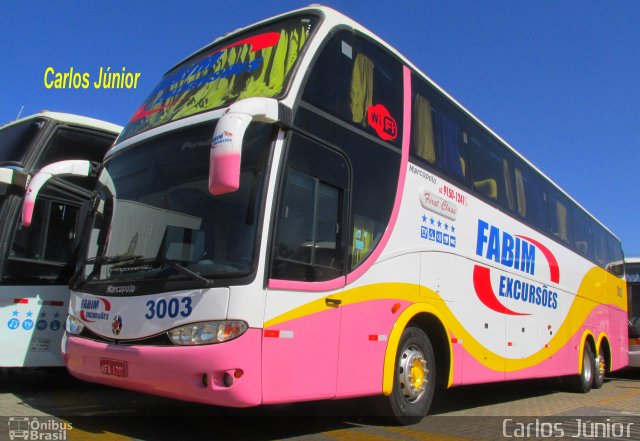 Fabim Excursões 3003 na cidade de Goiânia, Goiás, Brasil, por Carlos Júnior. ID da foto: 4347725.