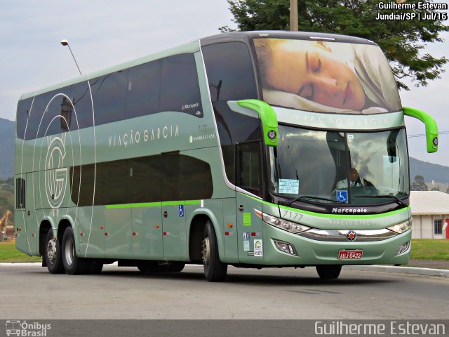 Viação Garcia 7177 na cidade de Jundiaí, São Paulo, Brasil, por Guilherme Estevan. Número da foto: #4347303.