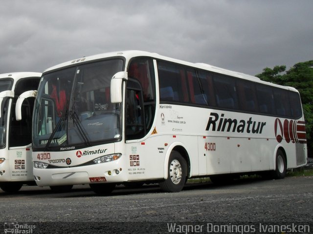Rimatur Transportes 4300 na cidade de Curitiba, Paraná, Brasil, por Wagner Domingos Ivanesken. Número da foto: #4347322.