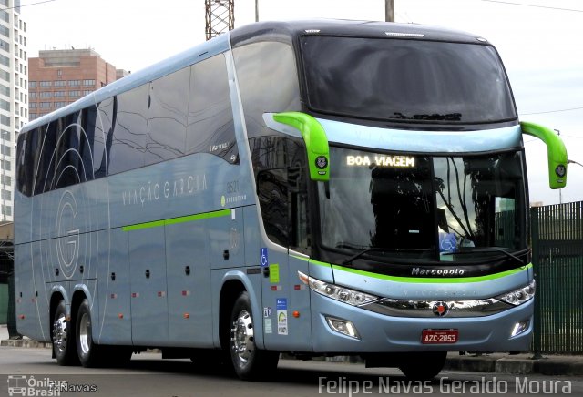 Viação Garcia 8521 na cidade de São Paulo, São Paulo, Brasil, por Felipe Navas Geraldo Moura . Número da foto: #4348680.