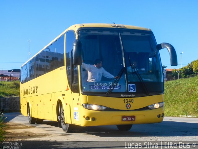 Viação Nordeste 1340 na cidade de Natal, Rio Grande do Norte, Brasil, por Lucas Silva. Número da foto: #4351111.