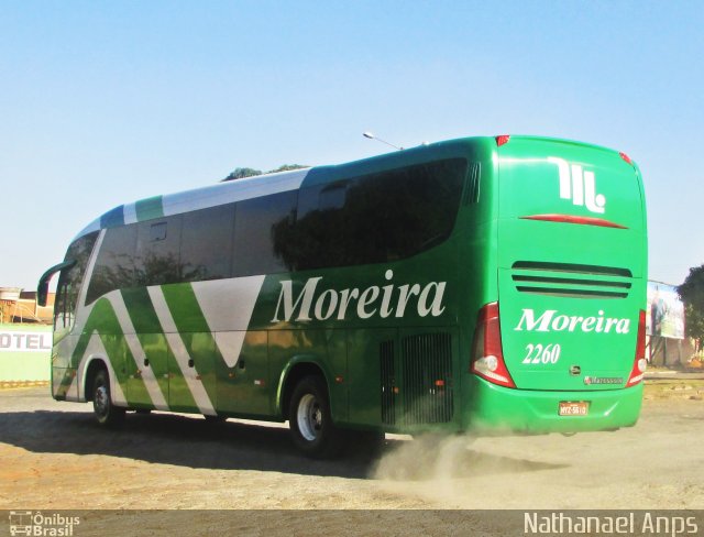 Empresa de Transportes e Turismo Moreira 2260 na cidade de Inhumas, Goiás, Brasil, por Nathanael de Jesus  Azevedo. Número da foto: #4349058.