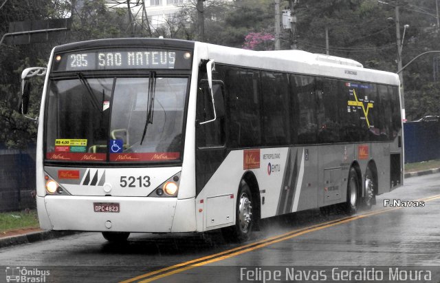 Metra - Sistema Metropolitano de Transporte 5213 na cidade de Santo André, São Paulo, Brasil, por Felipe Navas Geraldo Moura . Número da foto: #4349587.