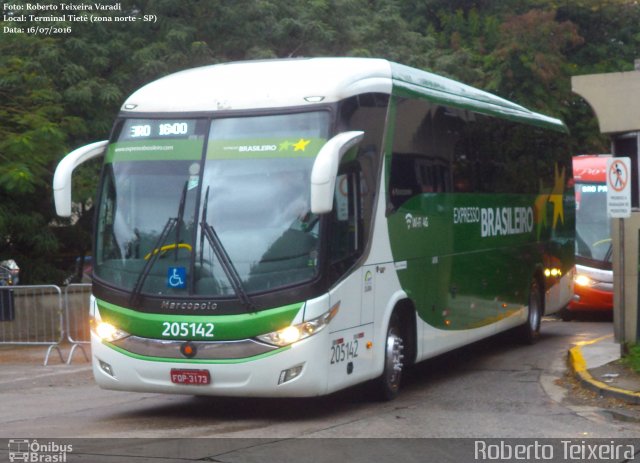 Expresso Brasileiro 205142 na cidade de São Paulo, São Paulo, Brasil, por Roberto Teixeira. ID da foto: 4350414.