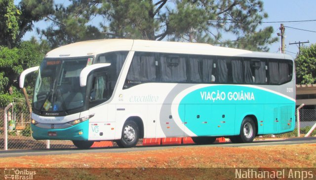 Viação Goiânia 31211 na cidade de Anápolis, Goiás, Brasil, por Nathanael de Jesus  Azevedo. Número da foto: #4349086.
