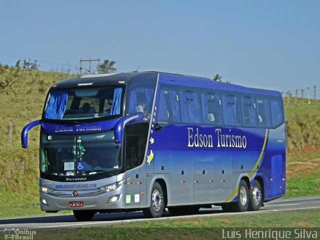 Edson Turismo 1060 na cidade de Três Corações, Minas Gerais, Brasil, por Luis Henrique Silva. Número da foto: #4351003.