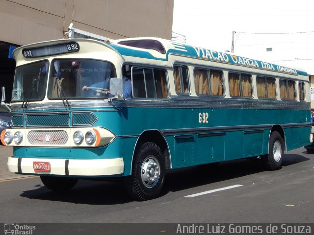 Viação Garcia G92 na cidade de Londrina, Paraná, Brasil, por André Luiz Gomes de Souza. ID da foto: 4351019.