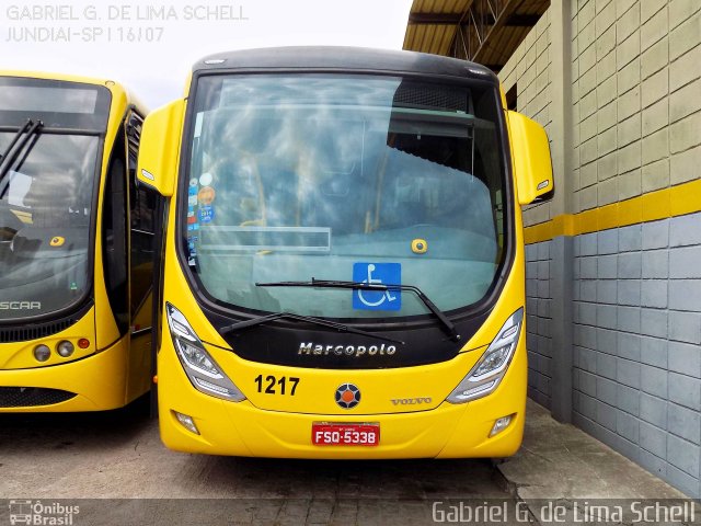 Viação Leme 1217 na cidade de Jundiaí, São Paulo, Brasil, por Gabriel Giacomin de Lima. Número da foto: #4352726.