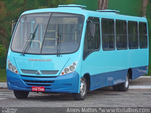 Ônibus Particulares 7346 na cidade de Fortaleza, Ceará, Brasil, por Amós  Mattos. Número da foto: #4351837.