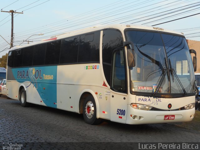 Parasol Turismo 5200 na cidade de Porto Alegre, Rio Grande do Sul, Brasil, por Lucas Pereira Bicca. ID da foto: 4351766.