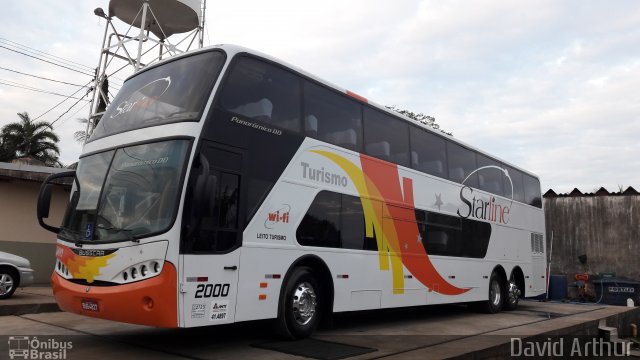 Starline Turismo 2000 na cidade de Londrina, Paraná, Brasil, por David Arthur. Número da foto: #4353015.