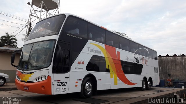 Starline Turismo 2000 na cidade de Londrina, Paraná, Brasil, por David Arthur. ID da foto: 4353015.