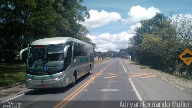 Viação Garcia 7366 na cidade de Ortigueira, Paraná, Brasil, por Adryan Fernando Muller. Número da foto: #4355033.