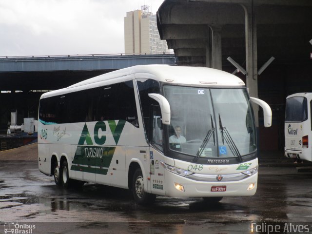 ACV Turismo 048 na cidade de Porto Alegre, Rio Grande do Sul, Brasil, por Felipe Alves. Número da foto: #4355970.