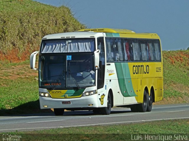 Empresa Gontijo de Transportes 12295 na cidade de Três Corações, Minas Gerais, Brasil, por Luis Henrique Silva. ID da foto: 4355678.