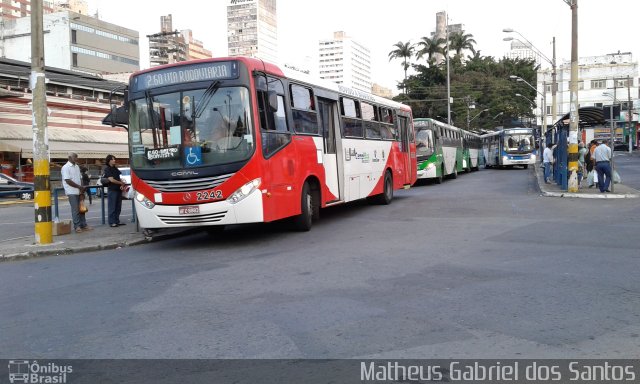 Expresso CampiBus 2242 na cidade de Campinas, São Paulo, Brasil, por Matheus Gabriel dos Santos. Número da foto: #4354622.