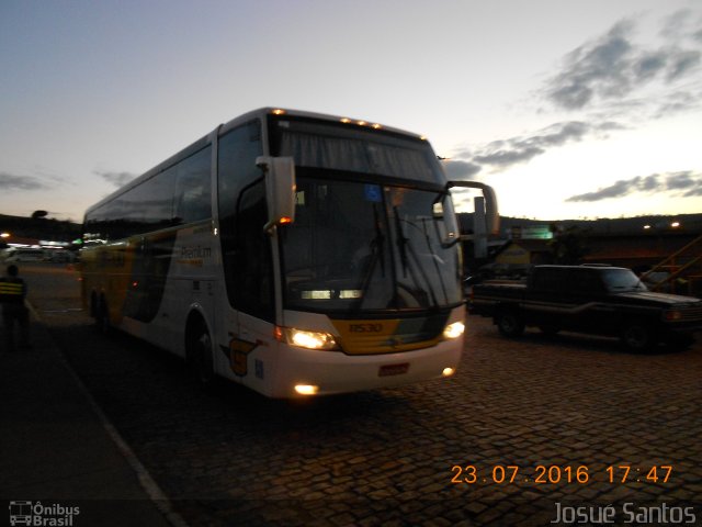 Empresa Gontijo de Transportes 11530 na cidade de João Monlevade, Minas Gerais, Brasil, por Josué Santos. ID da foto: 4355951.