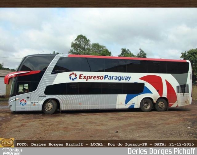 Expreso Paraguay S.A. 152 na cidade de Foz do Iguaçu, Paraná, Brasil, por Derles Borges Pichoff. Número da foto: #4295702.