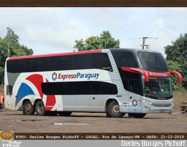 Expreso Paraguay S.A. 152 na cidade de Foz do Iguaçu, Paraná, Brasil, por Derles Borges Pichoff. Número da foto: #4295709.