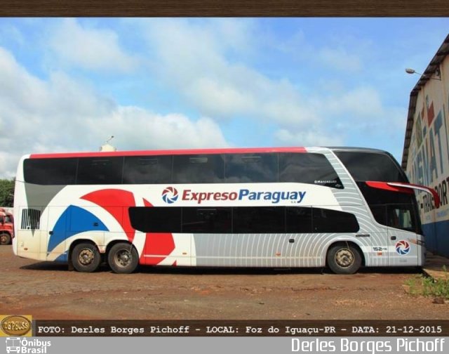 Expreso Paraguay S.A. 152 na cidade de Foz do Iguaçu, Paraná, Brasil, por Derles Borges Pichoff. Número da foto: #4295703.