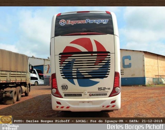 Expreso Paraguay S.A. 152 na cidade de Foz do Iguaçu, Paraná, Brasil, por Derles Borges Pichoff. Número da foto: #4295699.