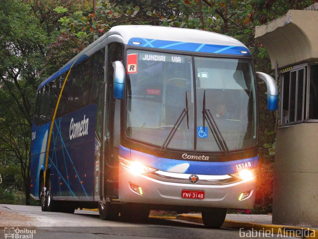 Viação Cometa 13148 na cidade de São Paulo, São Paulo, Brasil, por Gabriel Almeida. Número da foto: #4357987.