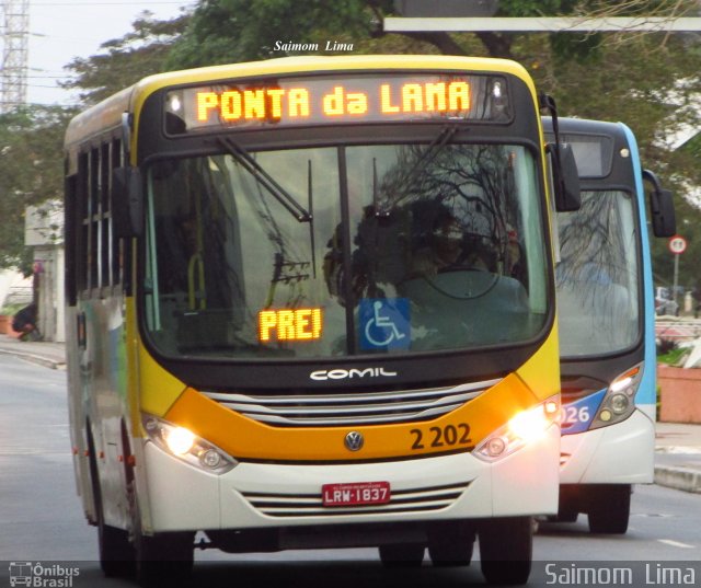 Auto Viação Cordeiro 2 202 na cidade de Campos dos Goytacazes, Rio de Janeiro, Brasil, por Saimom  Lima. Número da foto: #4358229.