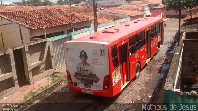 Viação Primor 36-100 na cidade de São Luís, Maranhão, Brasil, por Matheus de Jesus. ID da foto: 4357412.