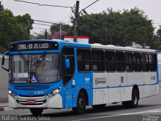 Viação Paratodos > São Jorge > Metropolitana São Paulo > Mobibrasil 6 3812 na cidade de São Paulo, São Paulo, Brasil, por Rafael Santos Silva. ID da foto: 4356031.