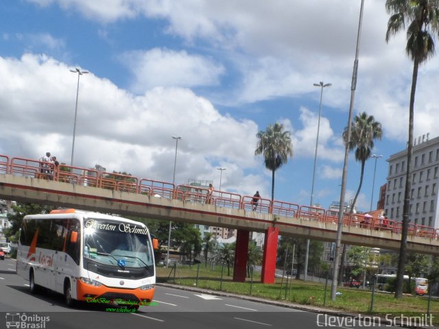 LOCAL - Locadora de Ônibus Canoas Ltda. 1015 na cidade de Porto Alegre, Rio Grande do Sul, Brasil, por Cleverton Schmitt. ID da foto: 4359257.