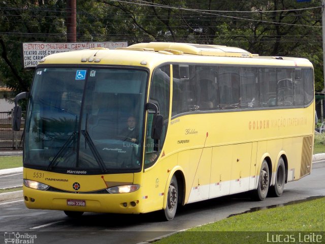 Viação Itapemirim 5531 na cidade de Vitória, Espírito Santo, Brasil, por Lucas Leite. ID da foto: 4360567.