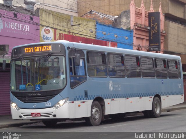 Viação Nossa Senhora Conquistadora 503 na cidade de Pelotas, Rio Grande do Sul, Brasil, por Gabriel  Morosoli. Número da foto: #4360589.