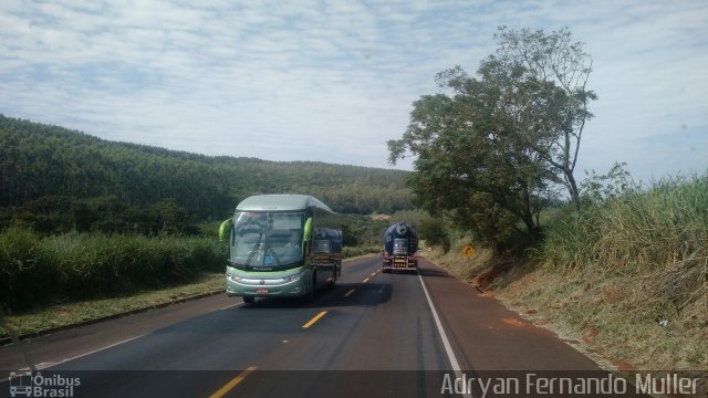 Viação Garcia 7817 na cidade de Tamarana, Paraná, Brasil, por Adryan Fernando Muller. ID da foto: 4360418.