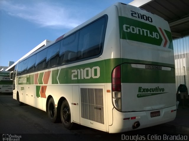 Empresa Gontijo de Transportes 21100 na cidade de Belo Horizonte, Minas Gerais, Brasil, por Douglas Célio Brandao. ID da foto: 4359211.