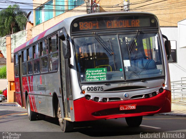 Auto Viação Urubupungá 00875 na cidade de Santana de Parnaíba, São Paulo, Brasil, por Gabriel Almeida. ID da foto: 4360414.