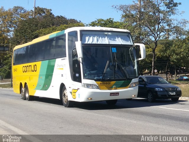 Empresa Gontijo de Transportes 11840 na cidade de Ipatinga, Minas Gerais, Brasil, por André Lourenço de Freitas. Número da foto: #4360561.
