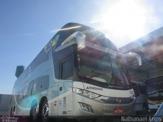 Athenas Turismo 3020 na cidade de Anápolis, Goiás, Brasil, por Nathanael de Jesus  Azevedo. Número da foto: #4360351.