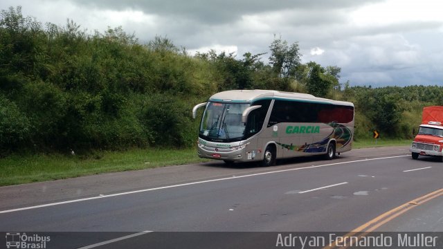Viação Garcia 7246 na cidade de Tamarana, Paraná, Brasil, por Adryan Fernando Muller. Número da foto: #4360422.
