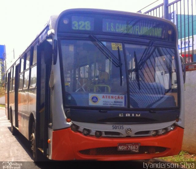Rápido Araguaia 50135 na cidade de Senador Canedo, Goiás, Brasil, por Lyanderson Silva. Número da foto: #4360014.