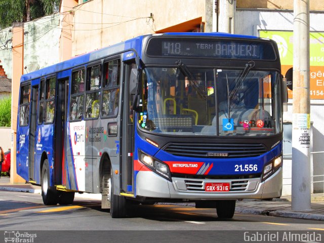 Viação Osasco 21.556 na cidade de Santana de Parnaíba, São Paulo, Brasil, por Gabriel Almeida. ID da foto: 4360459.