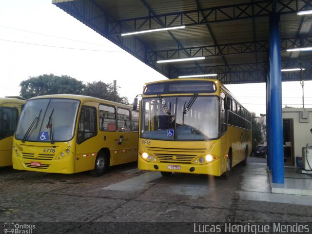 Transportes Coletivos Pérola do Oeste 9918 na cidade de Guarapuava, Paraná, Brasil, por Lucas Henrique Mendes. Número da foto: #4298278.