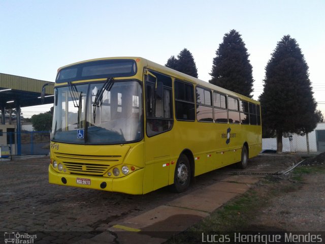Transportes Coletivos Pérola do Oeste 9918 na cidade de Guarapuava, Paraná, Brasil, por Lucas Henrique Mendes. Número da foto: #4298280.