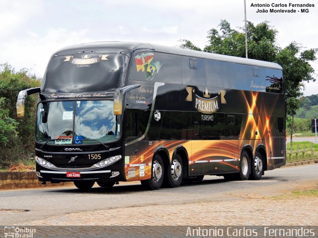 Premium Turismo 1505 na cidade de João Monlevade, Minas Gerais, Brasil, por Antonio Carlos Fernandes. Número da foto: #4298502.