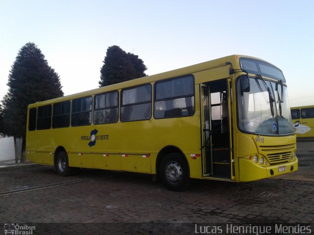 Transportes Coletivos Pérola do Oeste 9918 na cidade de Guarapuava, Paraná, Brasil, por Lucas Henrique Mendes. Número da foto: #4298279.