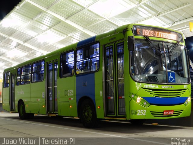 EMTRACOL - Empresa de Transportes Coletivos 03252 na cidade de Teresina, Piauí, Brasil, por João Victor. Número da foto: #4298090.