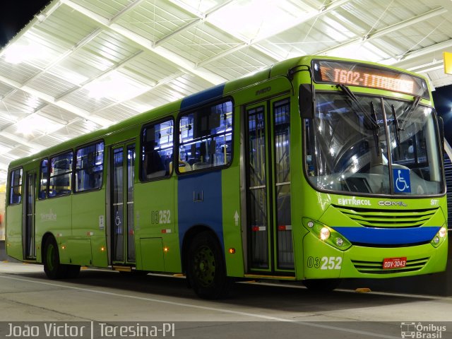 EMTRACOL - Empresa de Transportes Coletivos 03252 na cidade de Teresina, Piauí, Brasil, por João Victor. ID da foto: 4298090.