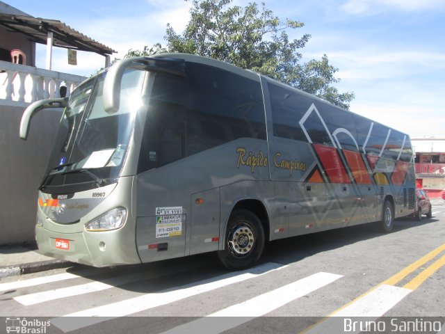 Rápido Campinas 89907 na cidade de Taboão da Serra, São Paulo, Brasil, por Bruno Santino. ID da foto: 4299031.