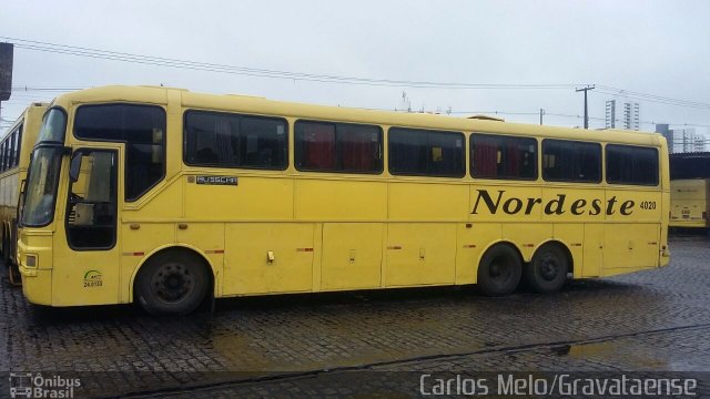 Viação Nordeste 4020 na cidade de Natal, Rio Grande do Norte, Brasil, por João Paulo Peterson de Santana. Número da foto: #4299728.